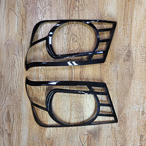 Black Finish Head Lamp Garnish for Mahindra Bolero