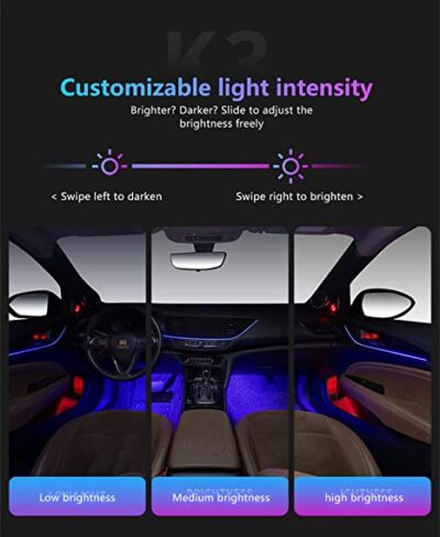 Cardi K3 Ambient RGB Interior LED Light For Cars