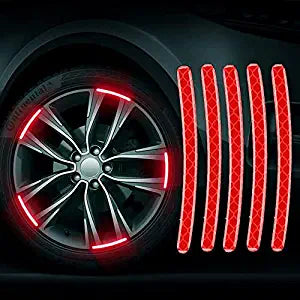 Reflective Wheel Rim Waning Safety Sticker Decal for Car