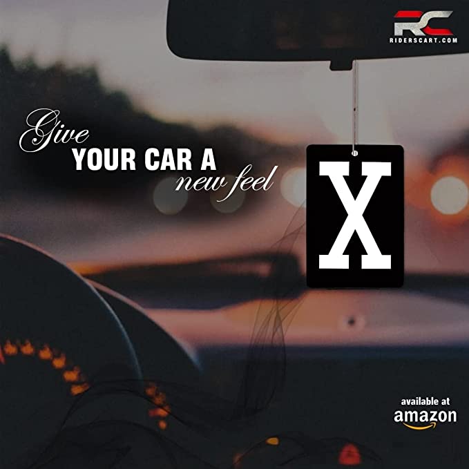 X Sign Air Freshener Hanging Perfume for Car