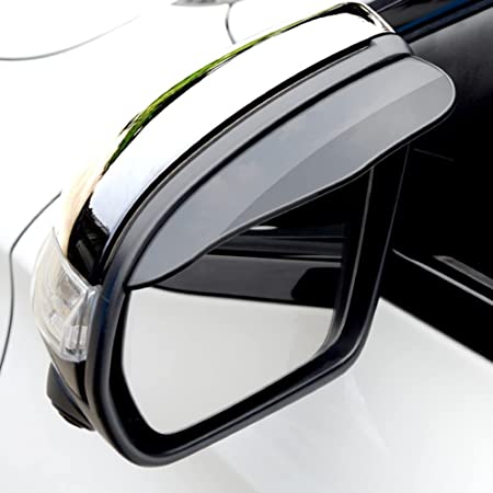 Side Mirror Eye Brows Rain Guard Rear View