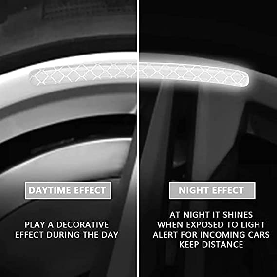 Reflective Wheel Rim Waning Safety Sticker Decal for Car