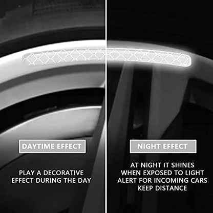 Reflective Wheel Rim Waning Safety Sticker Decal for Car