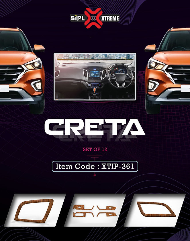 Hyundai Creta 2015-19 Interior Styling Kit