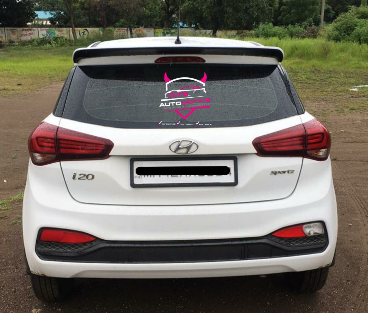 ABS Spoiler For Hyundai I20 Elite - Model 2018 Onwards