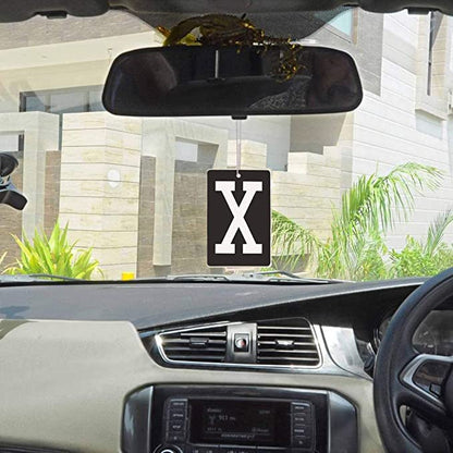 X Sign Air Freshener Hanging Perfume for Car