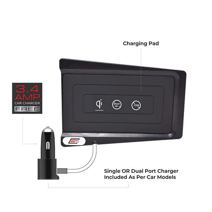 Toyota Innova Crysta 2020 - Wireless Car Charger