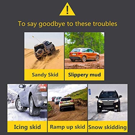 Snow Chains Universal Car Tyre Winter Roadway Safety Tire Chains