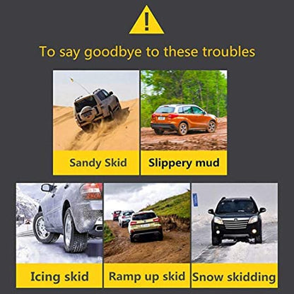 Snow Chains Universal Car Tyre Winter Roadway Safety Tire Chains