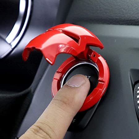 Car Engine Start-Stop Switch Button Cover