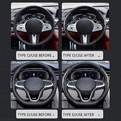 Carbon Fiber Steering Wheel Cover