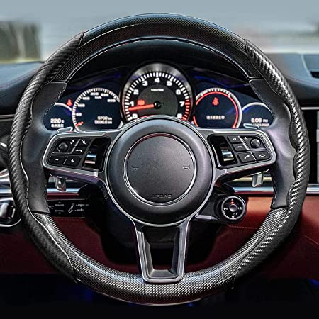 Carbon Fiber Steering Wheel Cover