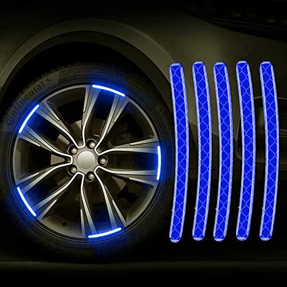Reflective Wheel Rim Waning Sagefty Sticker Decal for Car