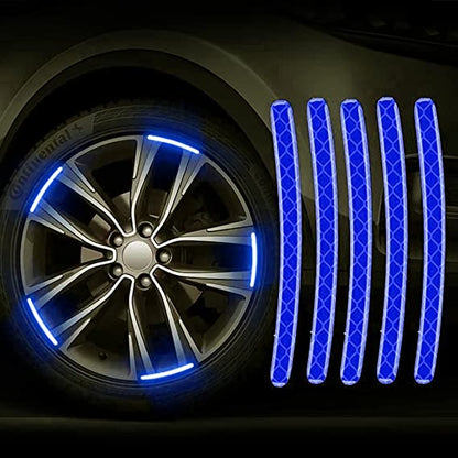 Reflective Wheel Rim Waning Sagefty Sticker Decal for Car