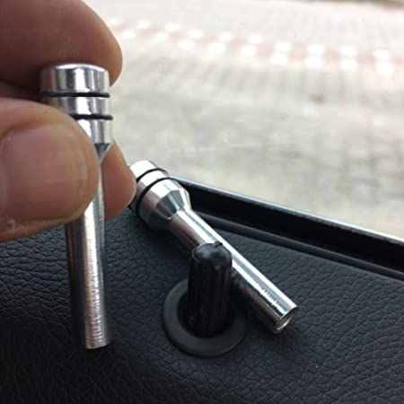 Aluminum Interior Door Lock Knob Pull Pin Universal for Cars