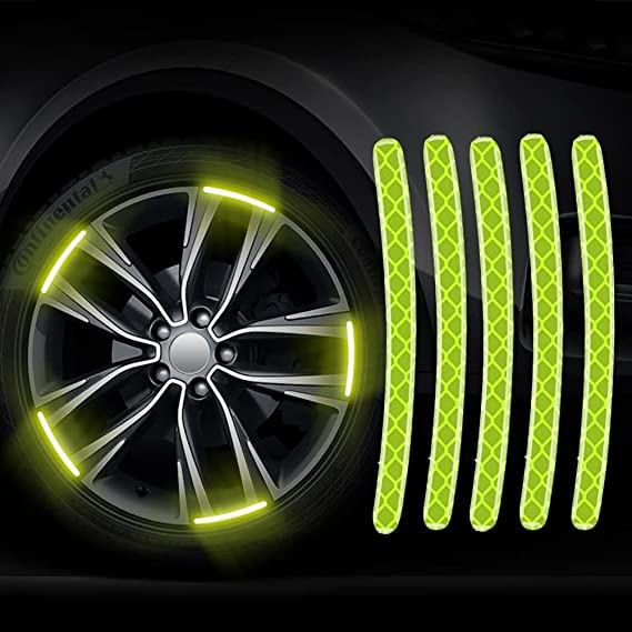 Reflective Wheel Rim Waning Safety Sticker Decal for Car