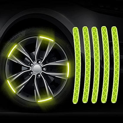 Reflective Wheel Rim Waning Safety Sticker Decal for Car