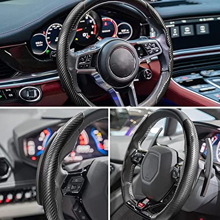 Carbon Fiber Steering Wheel Cover