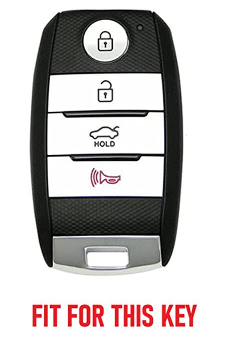 TPU Key Cover fit for KIA - 4 Button Smart Key