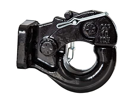 Forged Pintle Tow Hook/Hitch - Metal - 4 TON Capacity