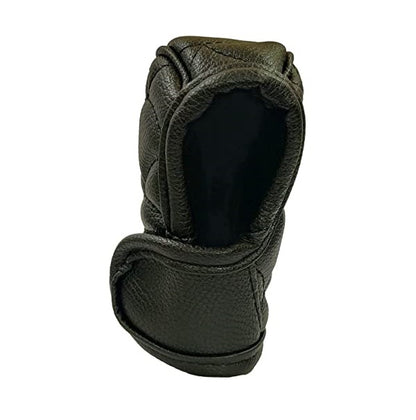 Leather Car Gear Shift Knob Skid Proof Protection Cover for Automatic/Manual Both Transmission