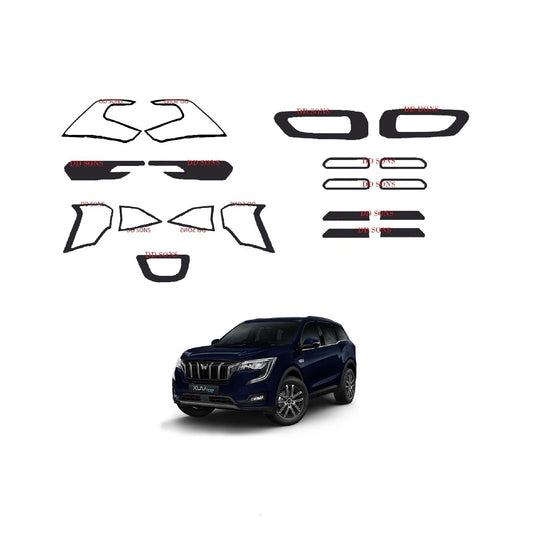 Black Finish Combo Kit for XUV 700 - Model 2021 Onwards