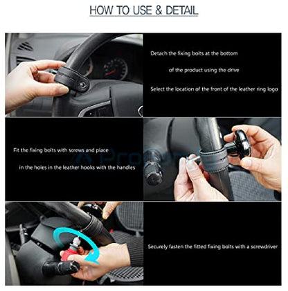 Generic- Car Steering Wheel Spinner Knob