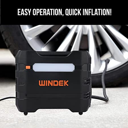 WINDEK RCP-B88A Tire Inflator 12V DC Portable
