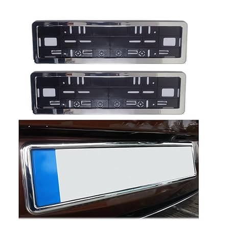 Metal Number Plate Frame for Cars - Universal