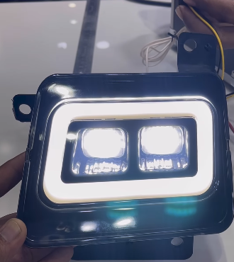 DRL's with Double mini Projectors For Mahindra Thar - Model 2020 Onwards
