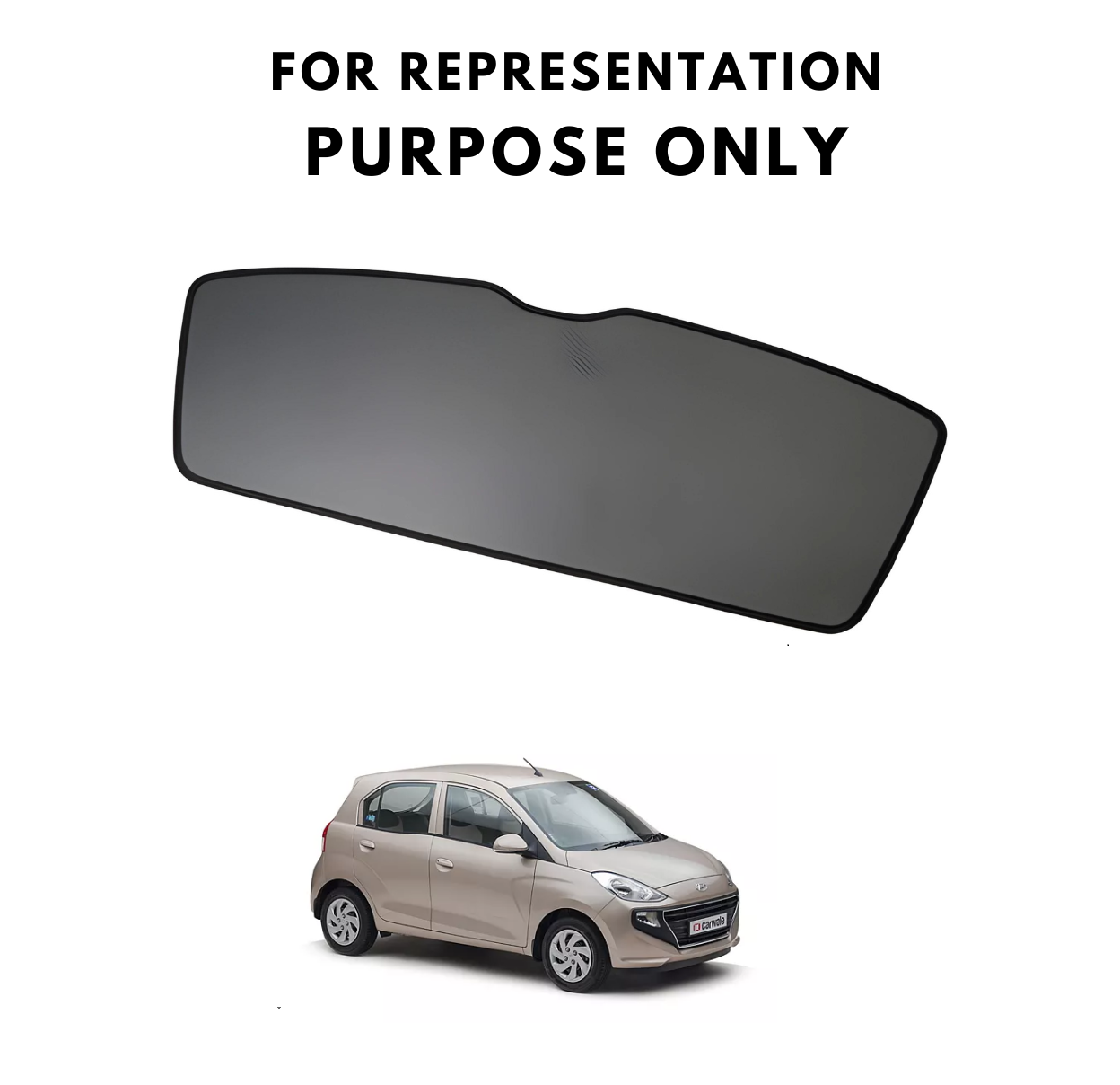 Window Sun Shades For Hyundai Santro - Model 2018 Onwards