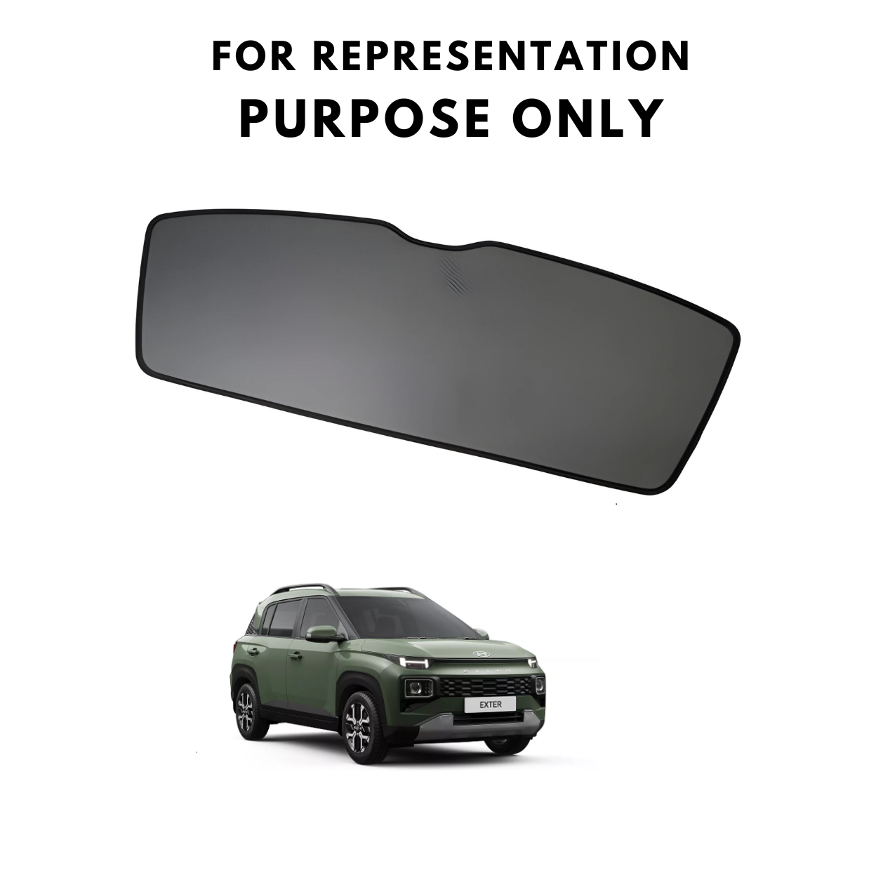 Window Sun Shades For Hyundai Exter – Model 2023 Onwards