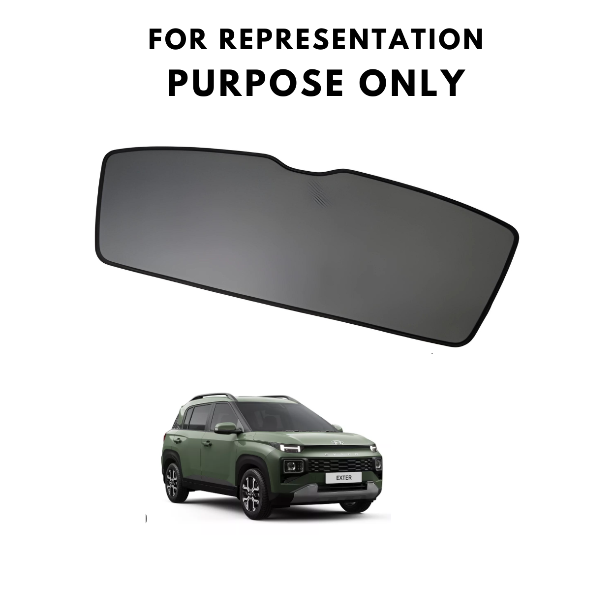 Window Sun Shades For Hyundai Exter – Model 2023 Onwards