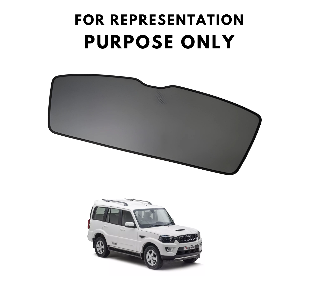Window Sun Shades For Mahindra Scorpio 2014 Onwards Model