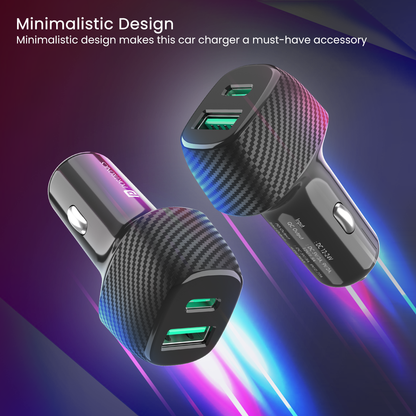 Car Power 13 Fast Car Charger with Dual Port
