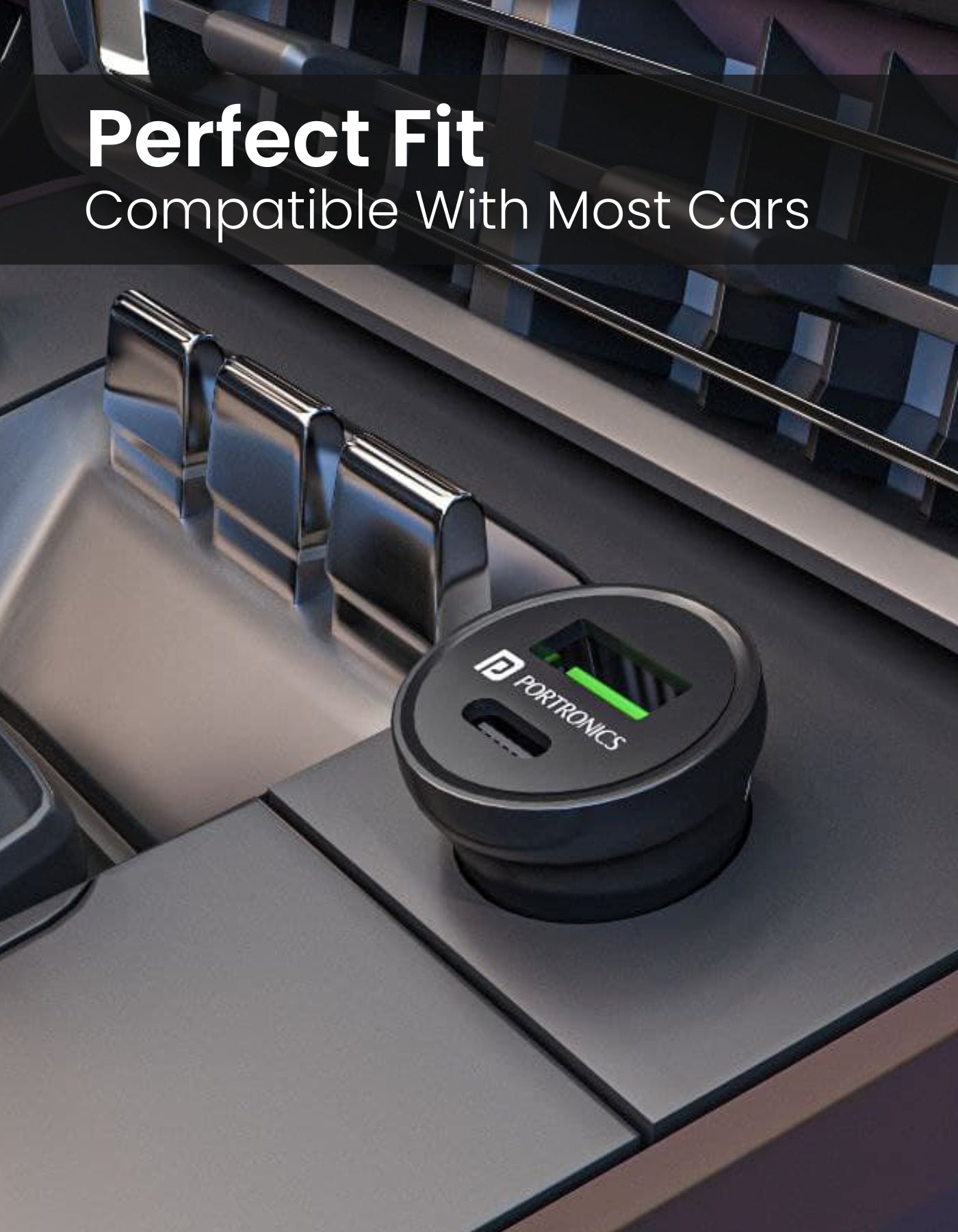 Car Power Mini Dual Port USB Car Charger