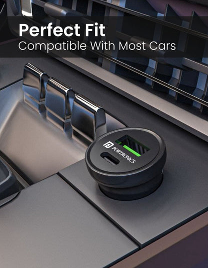Car Power Mini Dual Port USB Car Charger