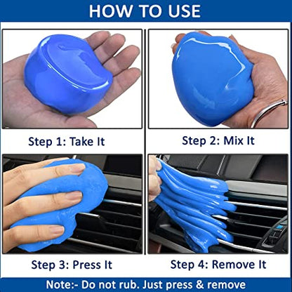 Car Interior Dust Cleaning Gel Jelly-100gm