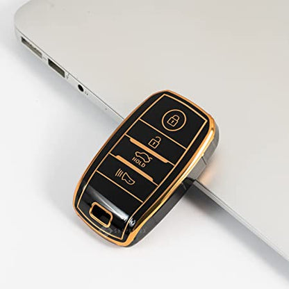 TPU Key Cover fit for KIA - 4 Button Smart Key