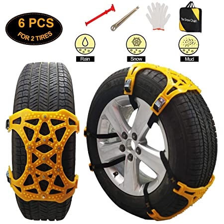 Snow Chains Universal Car Tyre Winter Roadway Safety Tire Chains