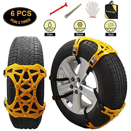 Snow Chains Universal Car Tyre Winter Roadway Safety Tire Chains