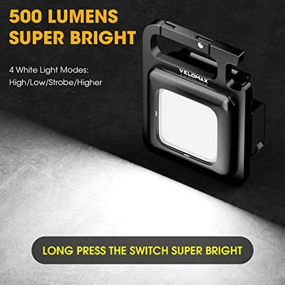 Keychain LED Light - Rechargeable Emergency Light