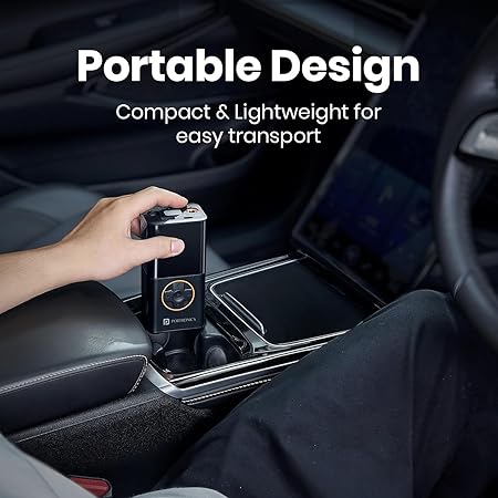 Vayu 3.0 - Tyre Inflator with 150 PSI Pressure, 4000 mAh Battery