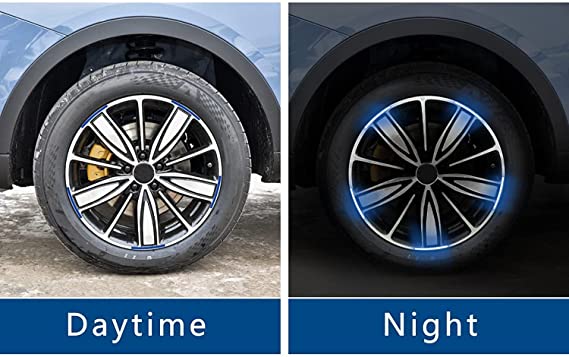 Reflective Wheel Rim Waning Safety Sticker Decal for Car