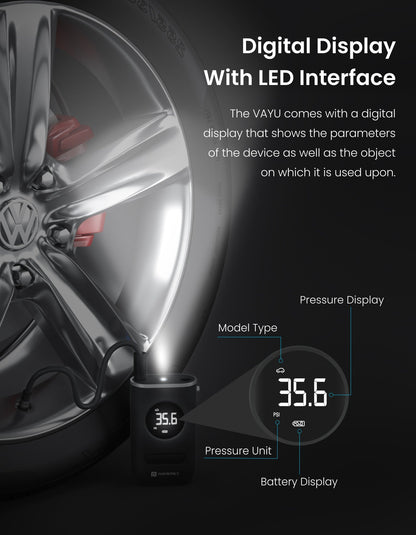 Vayu - Tyre Inflator - Portronics