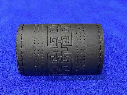 Microfibre Leather Stitching Car Steering Wheel Cover