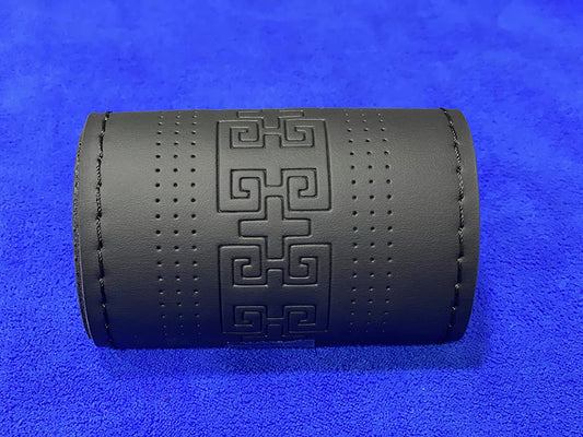 Microfibre Leather Stitching Car Steering Wheel Cover