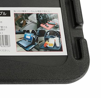 Multifunctional Car Steering Wheel Tray With Holder Desk