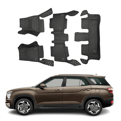 7D Car Floor Mats For Hyundai Alcazar