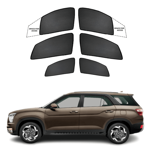 Black Sun shade window for Hyundai Alcazar